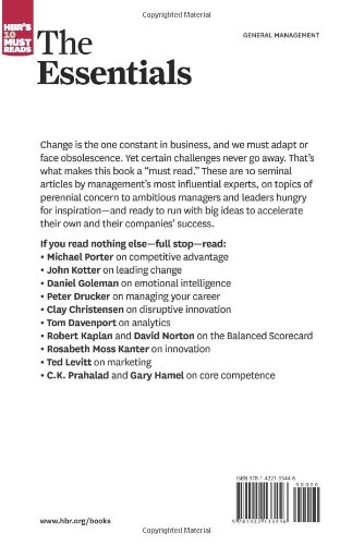 HBR'S 10 Must Reads: the Essentials